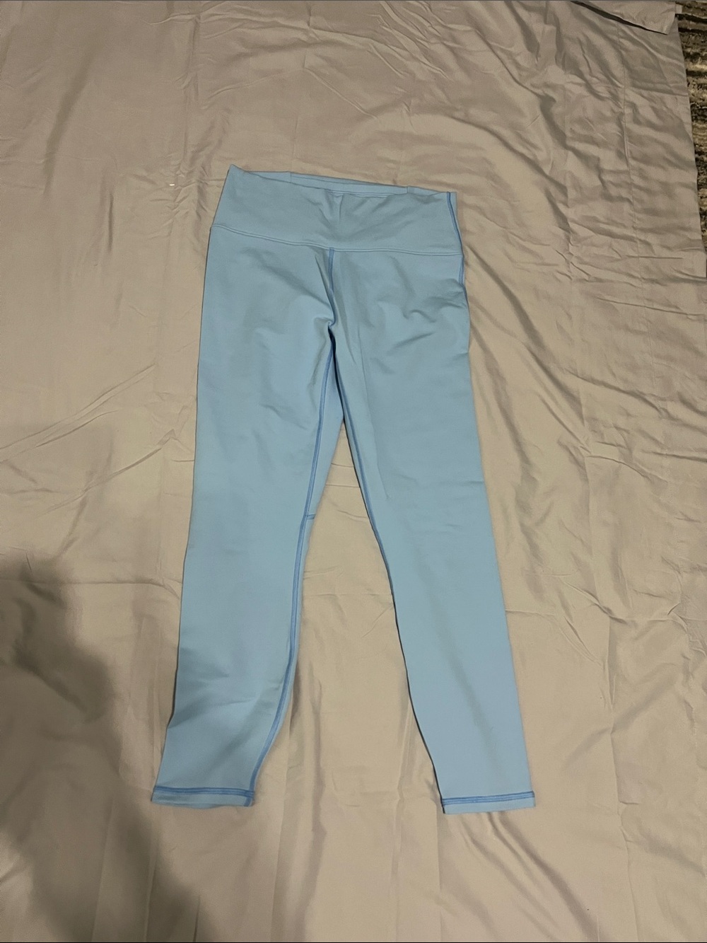 Fabletics Light Blue High-Waist Performance Leggings